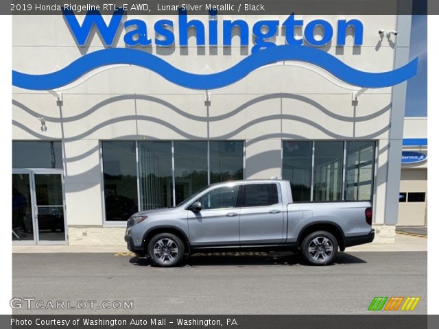 2019 Honda Ridgeline RTL-E AWD in Lunar Silver Metallic