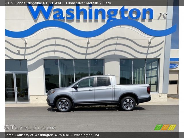 2019 Honda Ridgeline RTL-T AWD in Lunar Silver Metallic