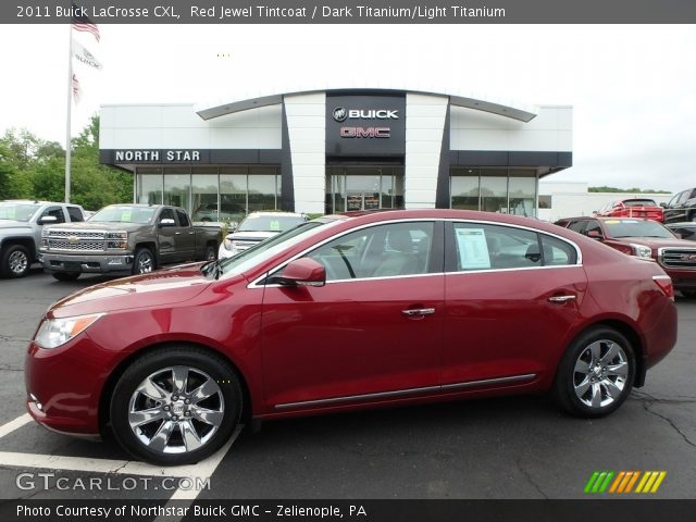 2011 Buick LaCrosse CXL in Red Jewel Tintcoat
