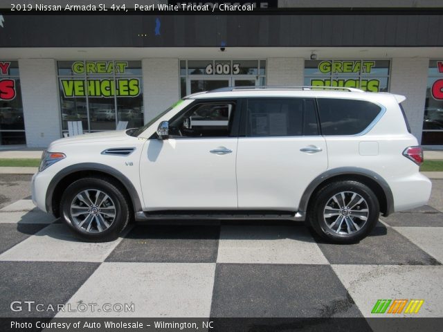 2019 Nissan Armada SL 4x4 in Pearl White Tricoat