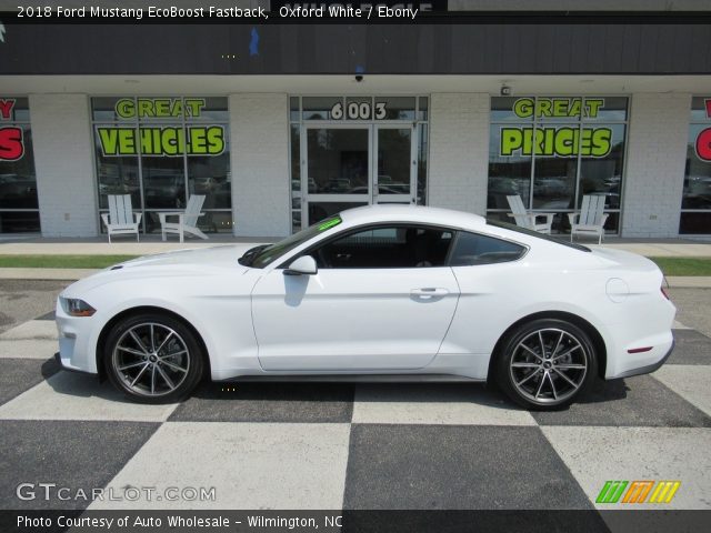 2018 Ford Mustang EcoBoost Fastback in Oxford White