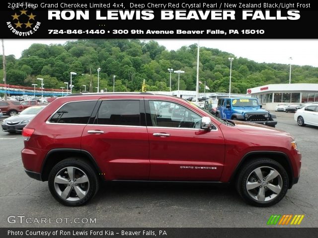 2014 Jeep Grand Cherokee Limited 4x4 in Deep Cherry Red Crystal Pearl