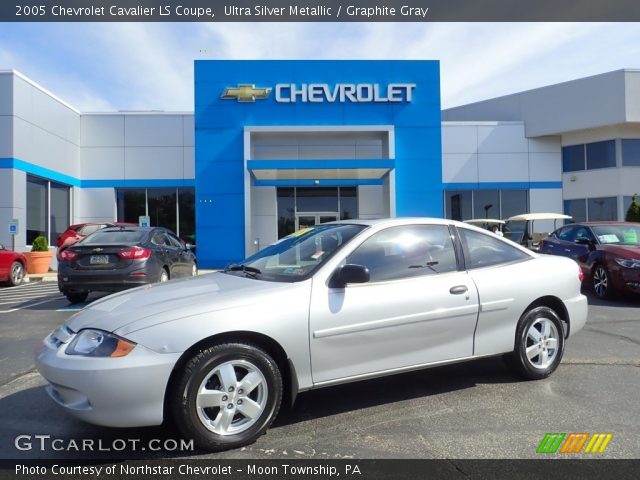 2005 Chevrolet Cavalier LS Coupe in Ultra Silver Metallic