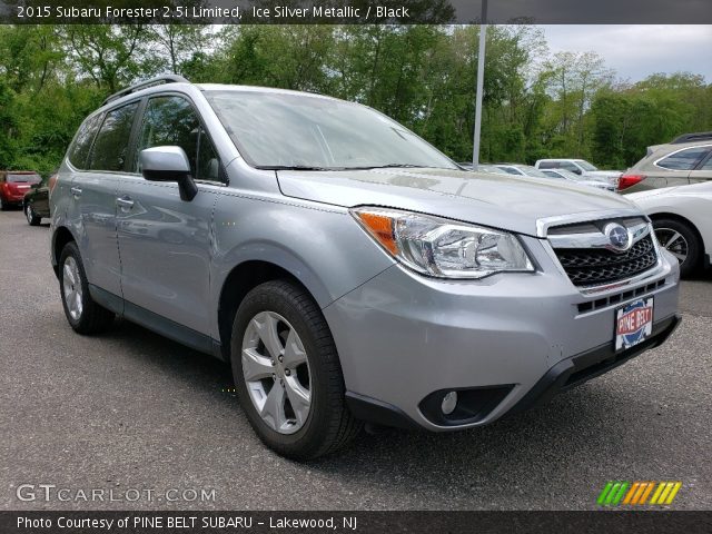 2015 Subaru Forester 2.5i Limited in Ice Silver Metallic
