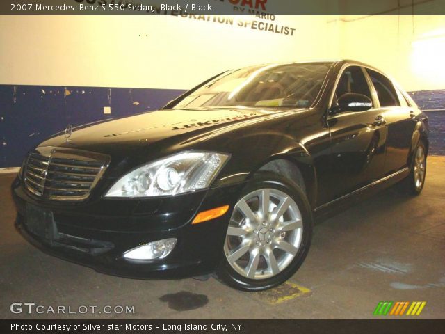 2007 Mercedes-Benz S 550 Sedan in Black