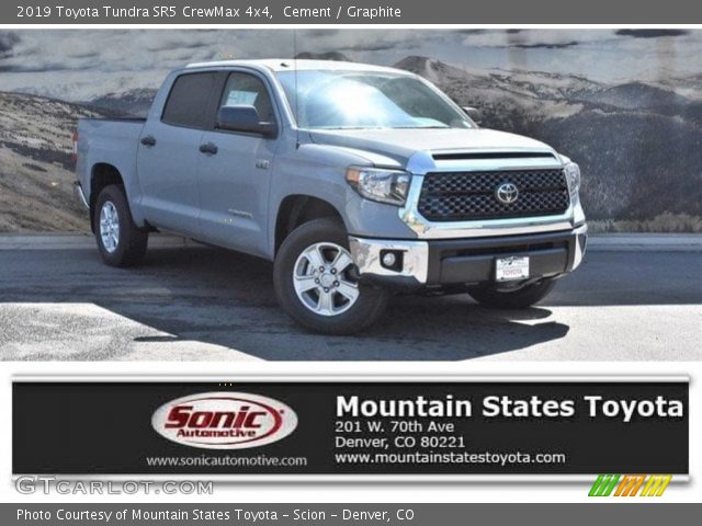 2019 Toyota Tundra SR5 CrewMax 4x4 in Cement