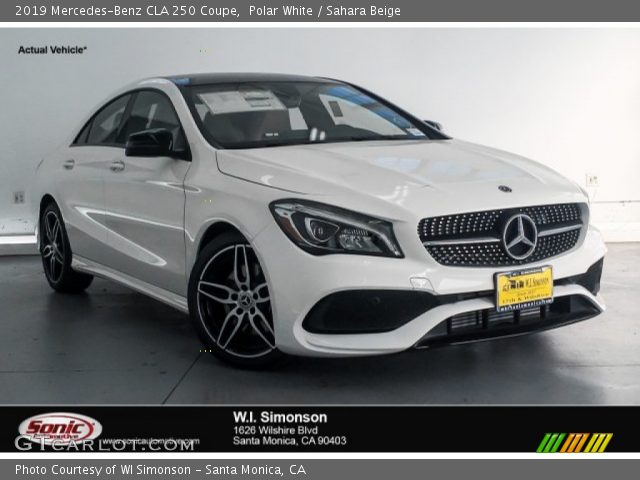 2019 Mercedes-Benz CLA 250 Coupe in Polar White