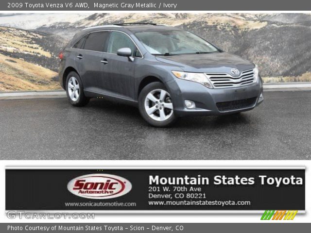 2009 Toyota Venza V6 AWD in Magnetic Gray Metallic