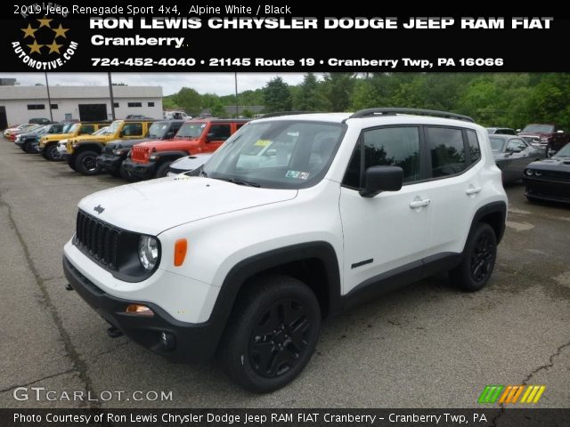 2019 Jeep Renegade Sport 4x4 in Alpine White