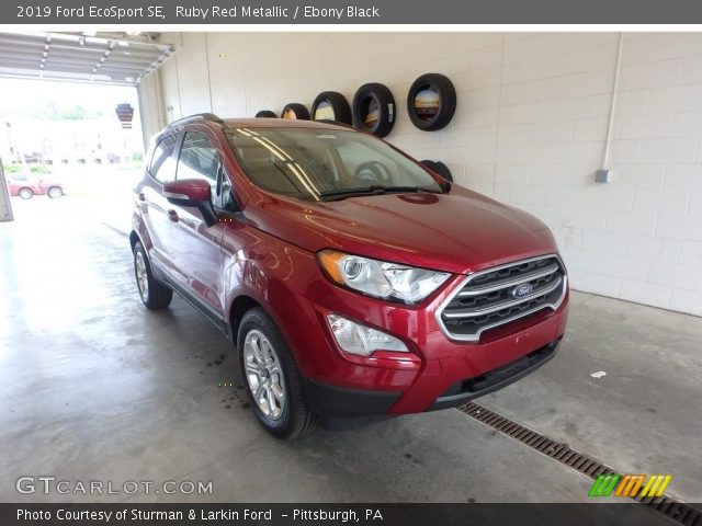 2019 Ford EcoSport SE in Ruby Red Metallic