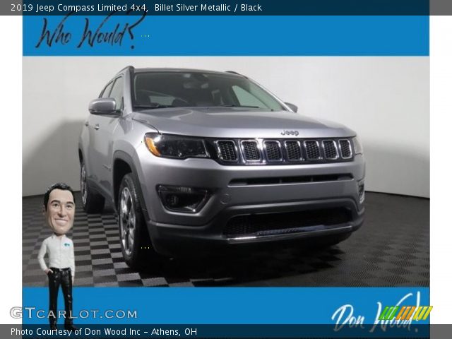 2019 Jeep Compass Limited 4x4 in Billet Silver Metallic