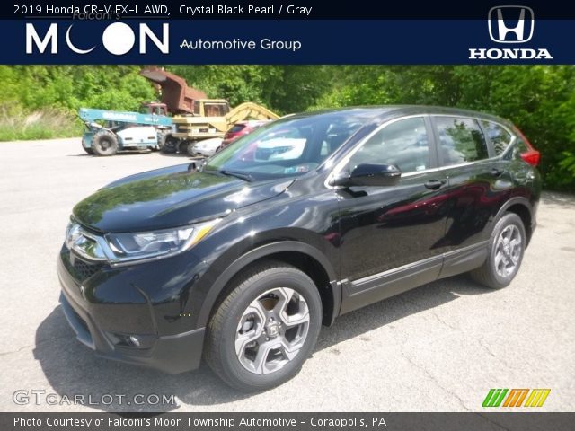 2019 Honda CR-V EX-L AWD in Crystal Black Pearl