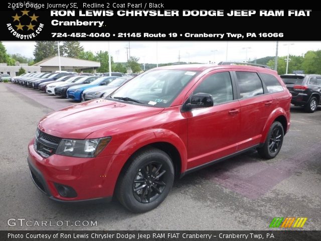 2019 Dodge Journey SE in Redline 2 Coat Pearl