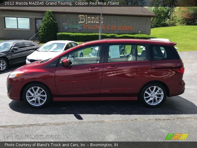 2012 Mazda MAZDA5 Grand Touring in Copper Red Mica