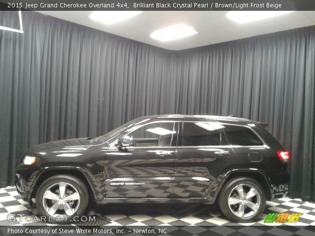 2015 Jeep Grand Cherokee Overland 4x4 in Brilliant Black Crystal Pearl