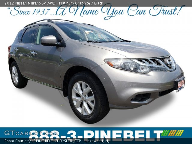 2012 Nissan Murano SV AWD in Platinum Graphite