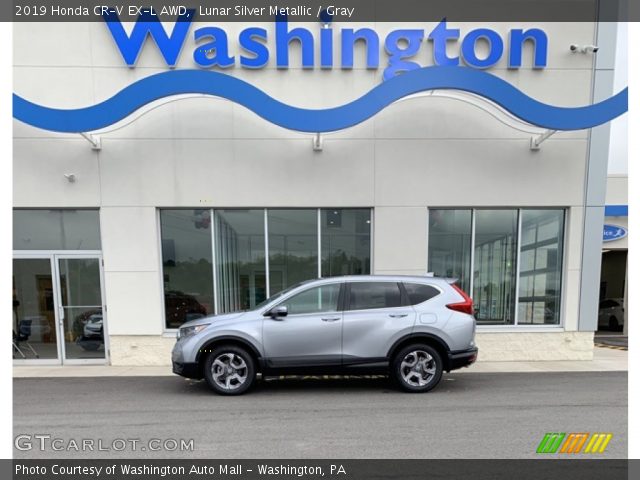 2019 Honda CR-V EX-L AWD in Lunar Silver Metallic