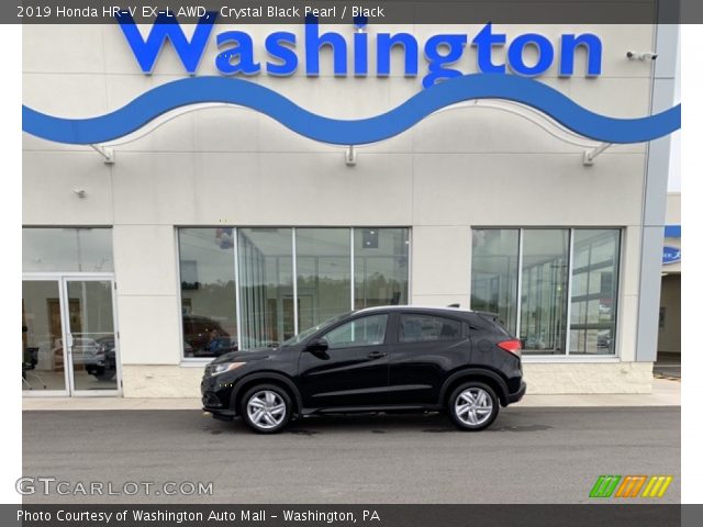 2019 Honda HR-V EX-L AWD in Crystal Black Pearl