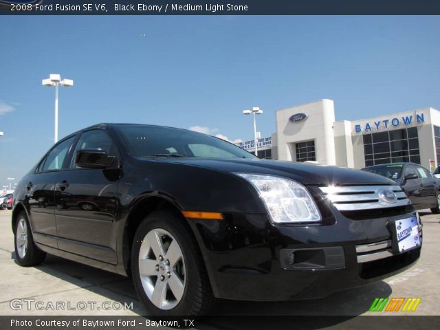 2008 Ford Fusion SE V6 in Black Ebony