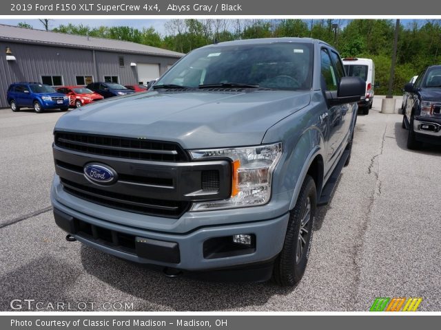 2019 Ford F150 XLT SuperCrew 4x4 in Abyss Gray
