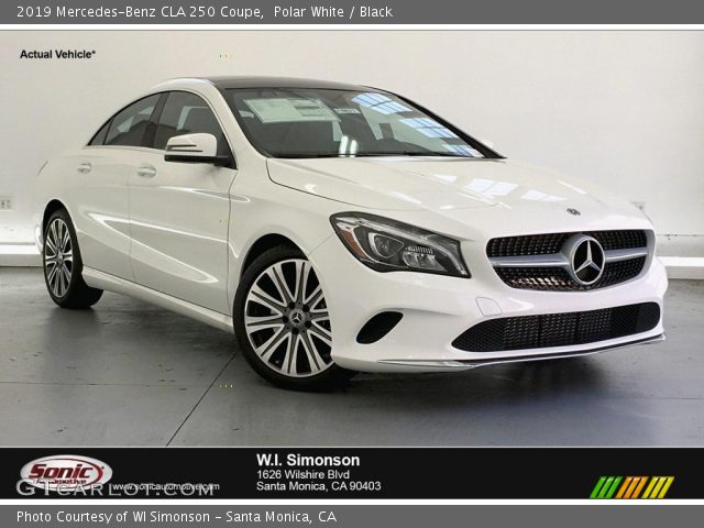 2019 Mercedes-Benz CLA 250 Coupe in Polar White