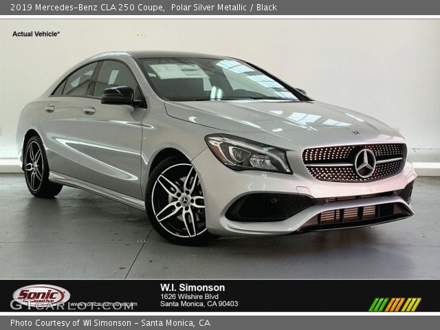 2019 Mercedes-Benz CLA 250 Coupe in Polar Silver Metallic
