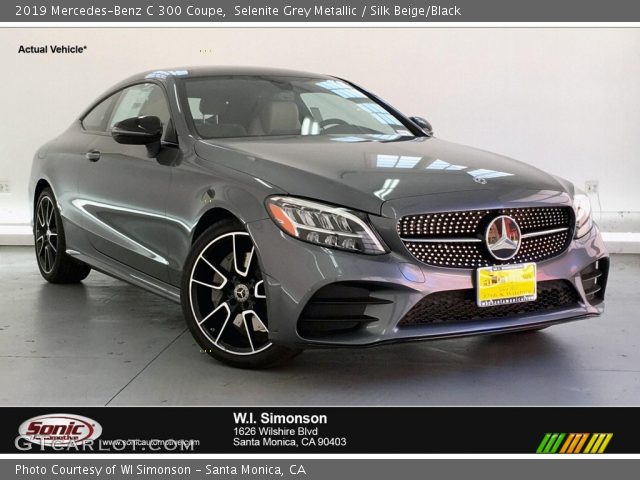 2019 Mercedes-Benz C 300 Coupe in Selenite Grey Metallic