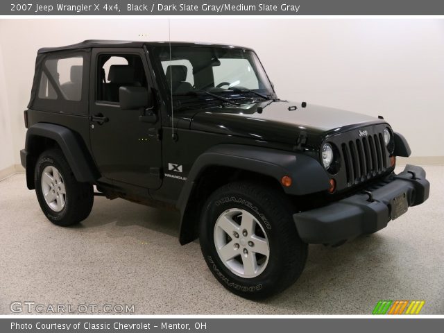 2007 Jeep Wrangler X 4x4 in Black