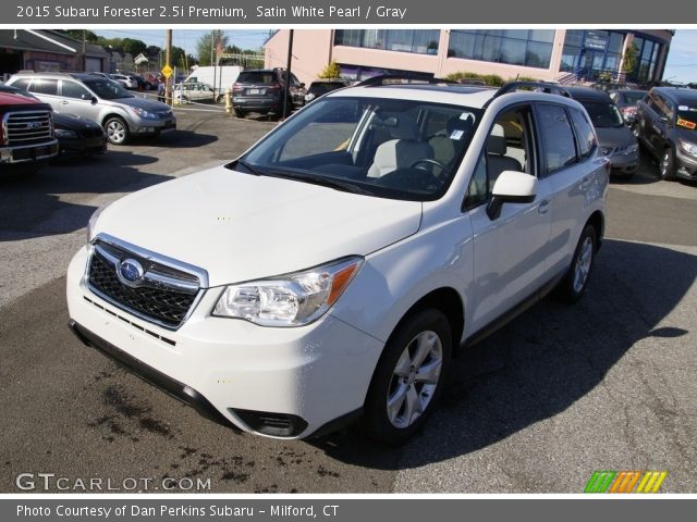2015 Subaru Forester 2.5i Premium in Satin White Pearl