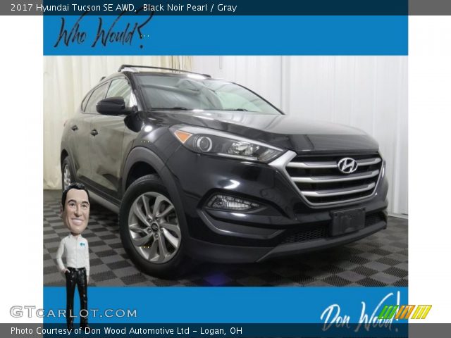 2017 Hyundai Tucson SE AWD in Black Noir Pearl