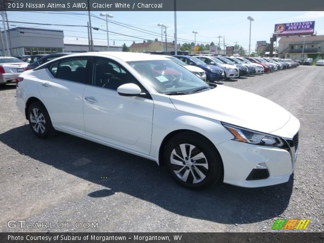 2019 Nissan Altima S AWD in Glacier White