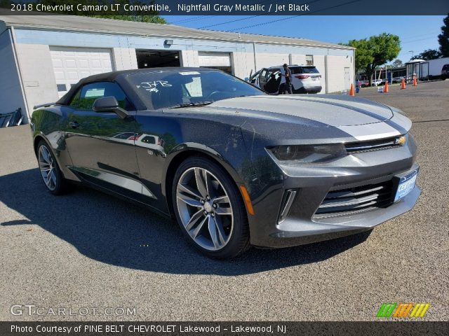 2018 Chevrolet Camaro LT Convertible in Nightfall Gray Metallic