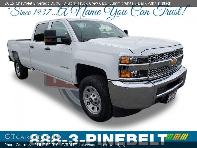 2019 Chevrolet Silverado 3500HD Work Truck Crew Cab in Summit White