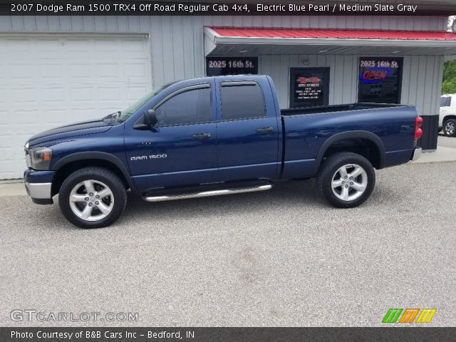 2007 Dodge Ram 1500 TRX4 Off Road Regular Cab 4x4 in Electric Blue Pearl