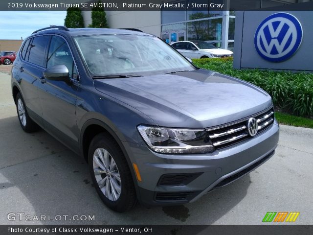 2019 Volkswagen Tiguan SE 4MOTION in Platinum Gray Metallic