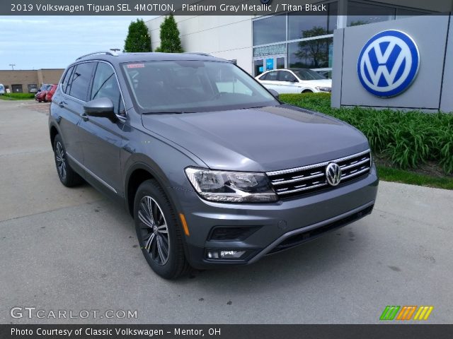2019 Volkswagen Tiguan SEL 4MOTION in Platinum Gray Metallic