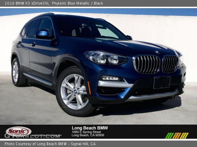 2019 BMW X3 sDrive30i in Phytonic Blue Metallic