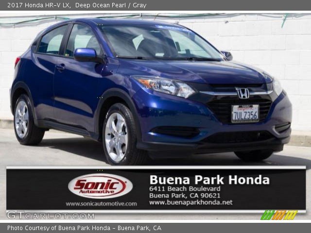 2017 Honda HR-V LX in Deep Ocean Pearl