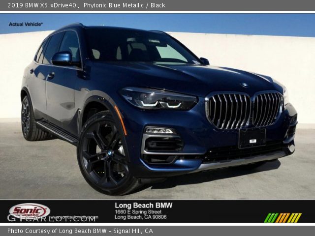 2019 BMW X5 xDrive40i in Phytonic Blue Metallic