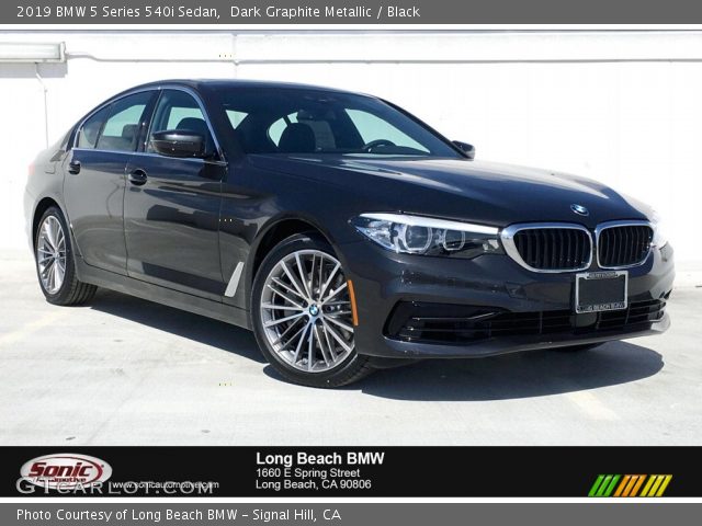 2019 BMW 5 Series 540i Sedan in Dark Graphite Metallic