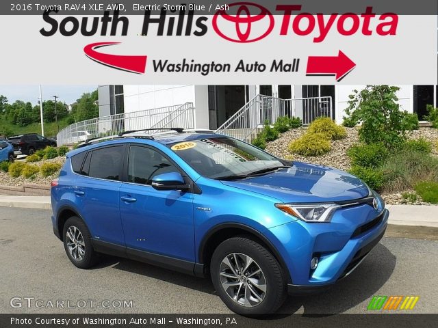 2016 Toyota RAV4 XLE AWD in Electric Storm Blue