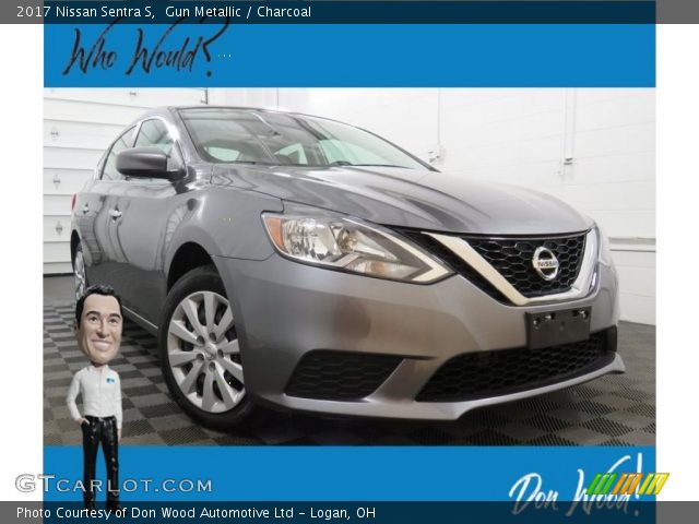2017 Nissan Sentra S in Gun Metallic