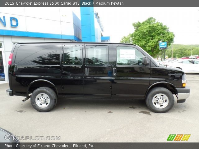 2019 Chevrolet Express 3500 Cargo WT in Black