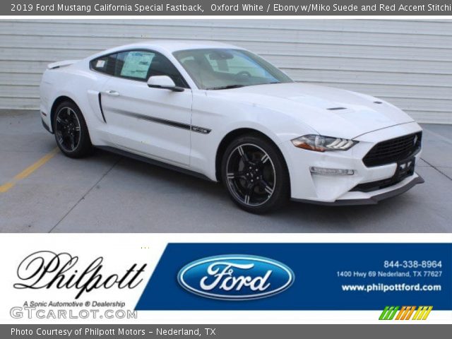 2019 Ford Mustang California Special Fastback in Oxford White