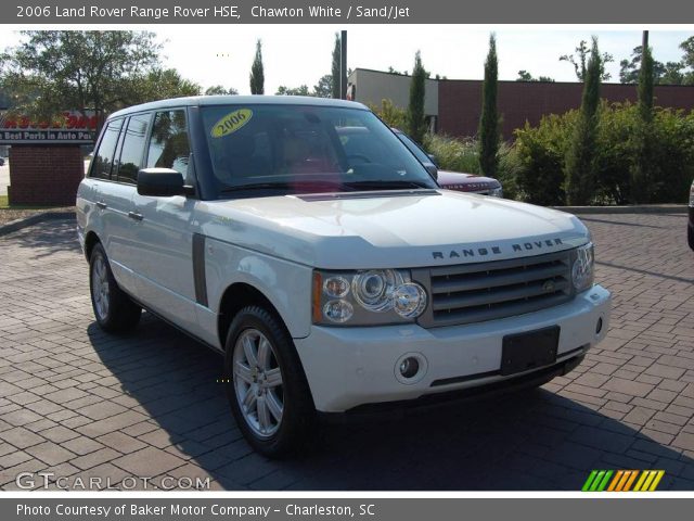 2006 Land Rover Range Rover HSE in Chawton White
