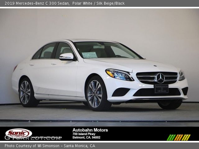 2019 Mercedes-Benz C 300 Sedan in Polar White