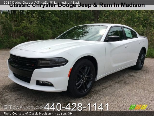 2019 Dodge Charger SXT AWD in White Knuckle