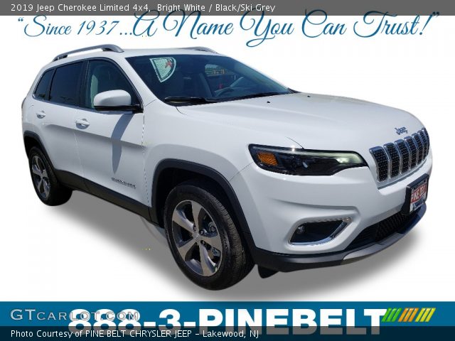 2019 Jeep Cherokee Limited 4x4 in Bright White
