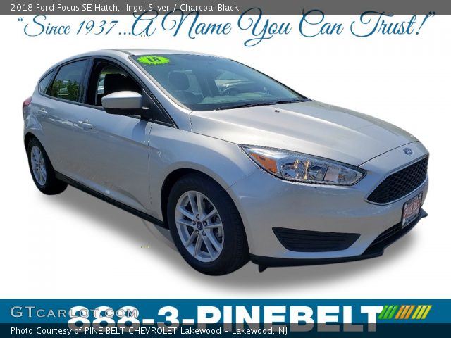 2018 Ford Focus SE Hatch in Ingot Silver