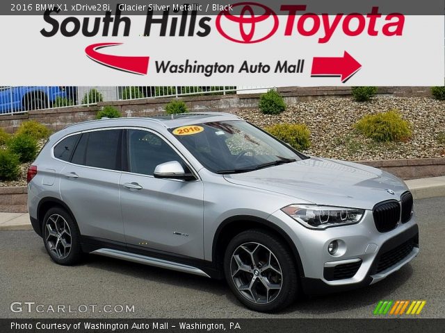 2016 BMW X1 xDrive28i in Glacier Silver Metallic